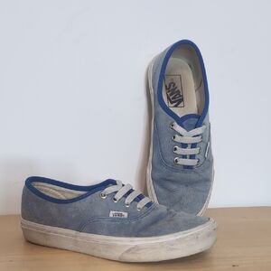 Vans Old Skool Pig Suede Princess Blue Sneakers Shoes
